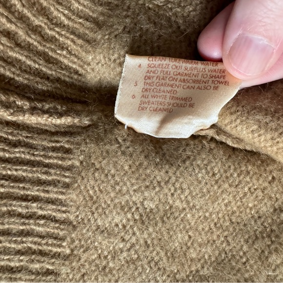 Vintage Brooks Brothers Camel Hair Cardigan - Picture 6 of 15